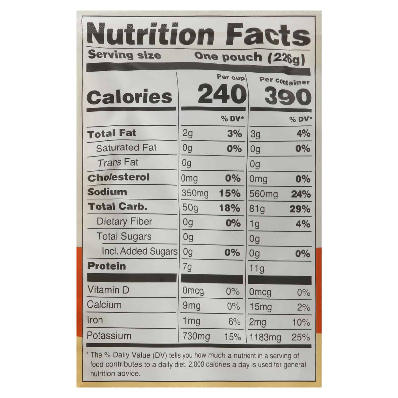 A Dozen Cousins - Rice Spanish Yellow Rte - Case of 6-8 OZ