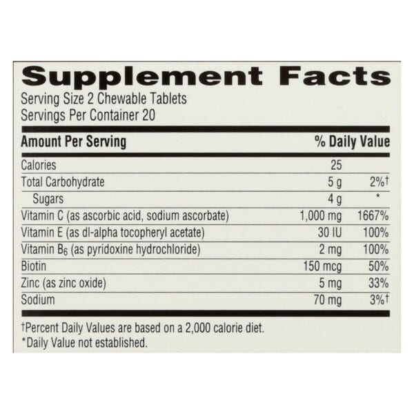 Emergen-c - Chewables Orange Blast - 1 Each - 40 CT - Image 3