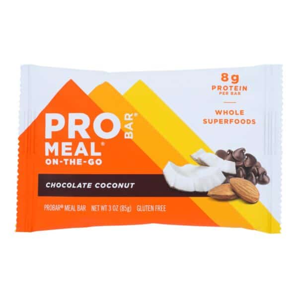 Probar Organic Chocolate Coconut Bar - Case of 12 - 3 oz - Image 3