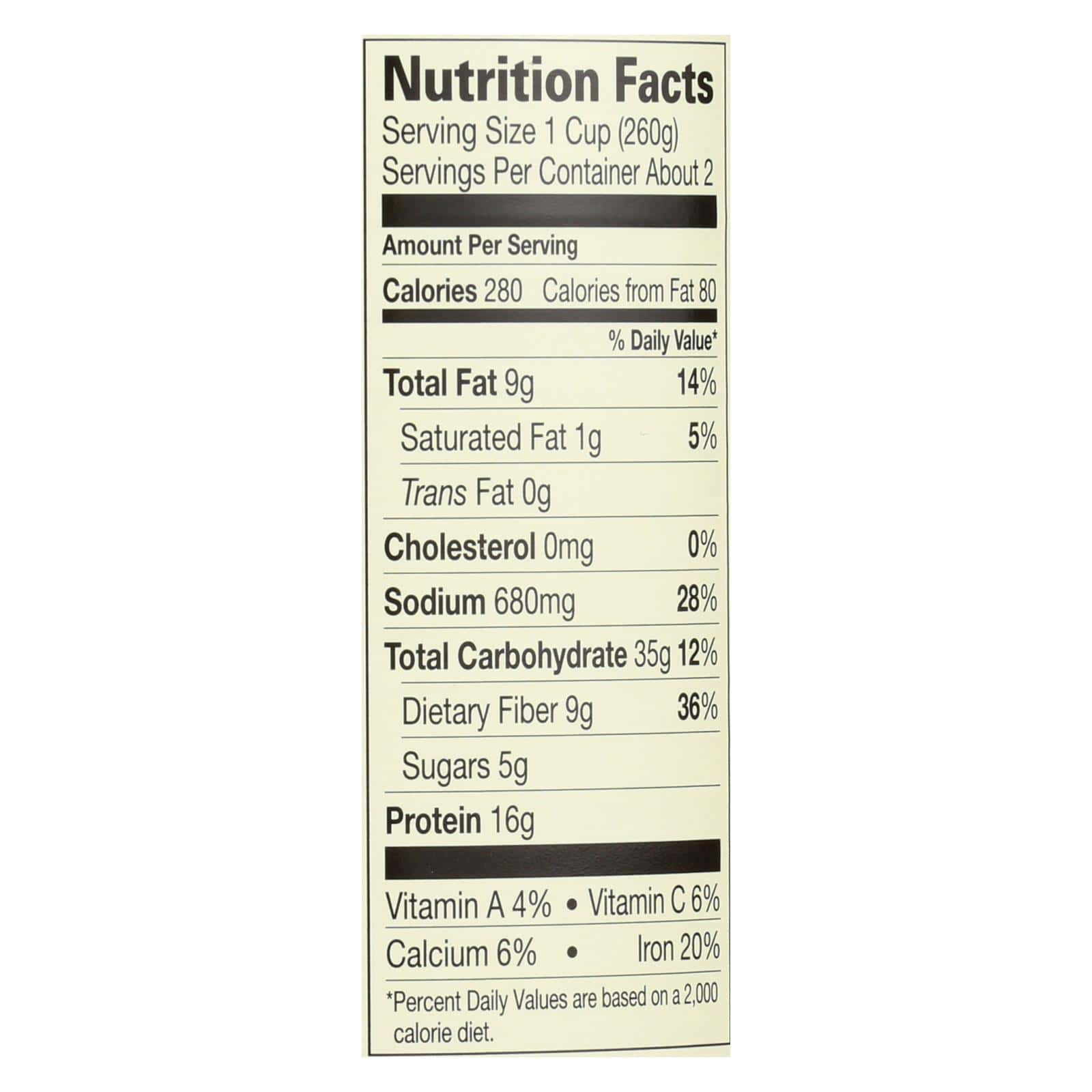 Amy's - Organic Medium Chili - Case of 12 - 14.7 oz - Image 3