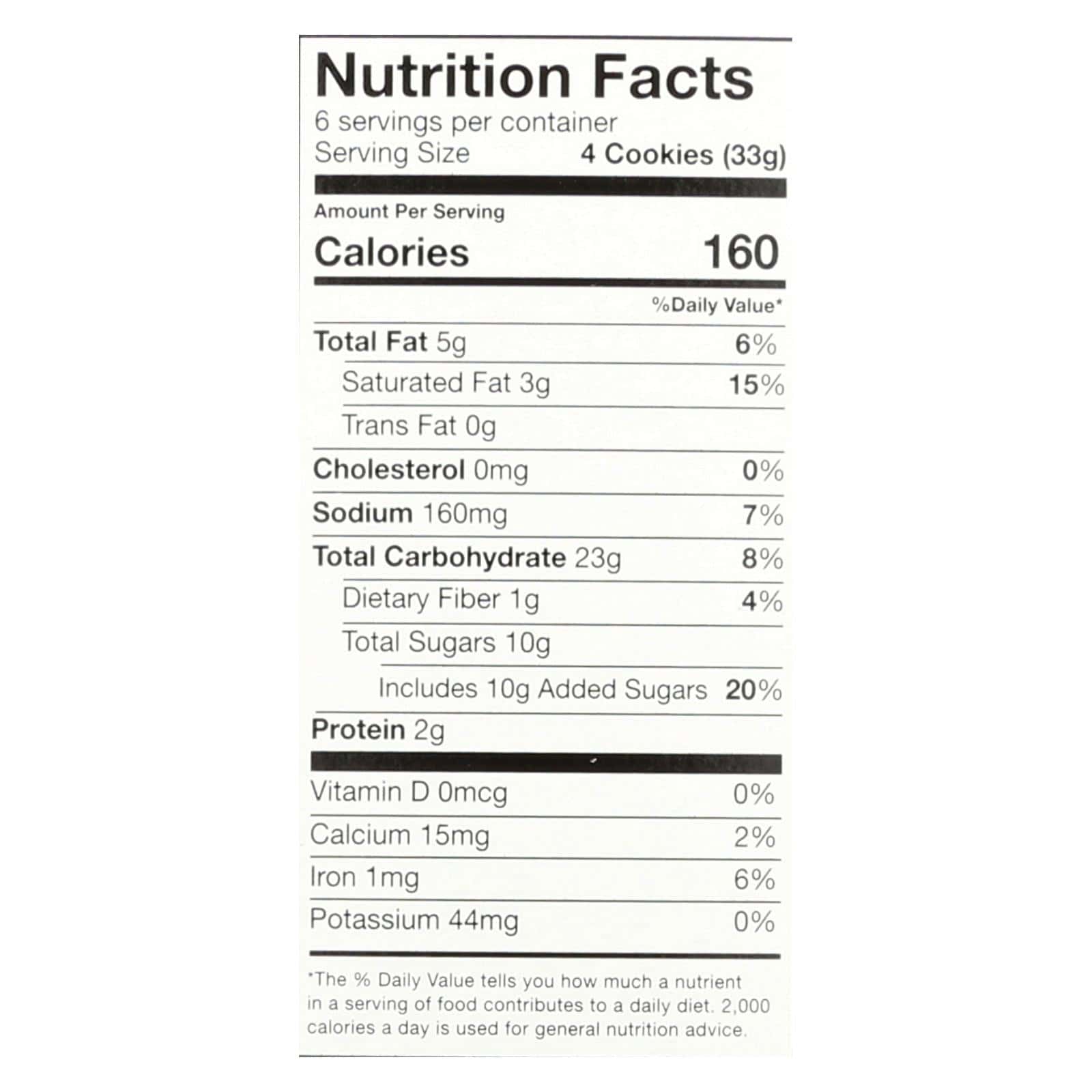 Goodie Girl Cookies - Cookies - Fudge Striped - Case of 6 - 7 oz. - Image 2