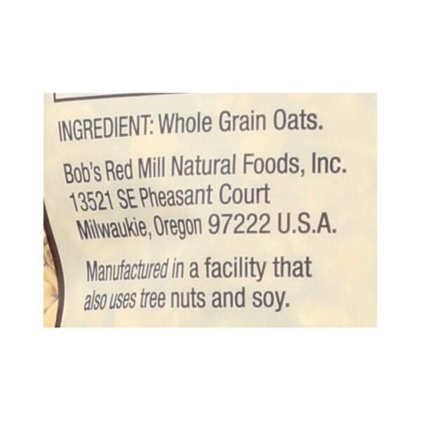 Bob's Red Mill - Thick Rolled Oats - Gluten Free - Case of 4-32 oz. - Image 3