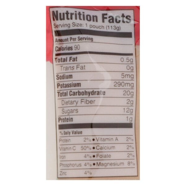 Happy Baby Happy Baby Clearly Crafted - Bananas Raspberries and Oats - Case of 16 - 4 oz. - Image 2