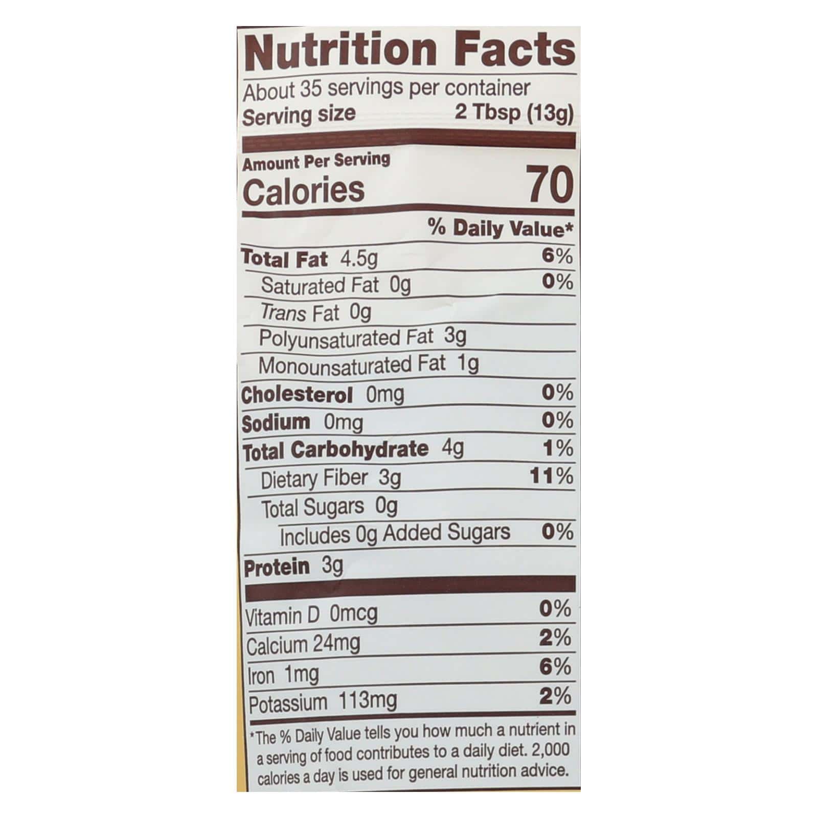 Bob's Red Mill - Organic Flaxseed Meal - Brown - Case of 4 - 16 oz - Image 2