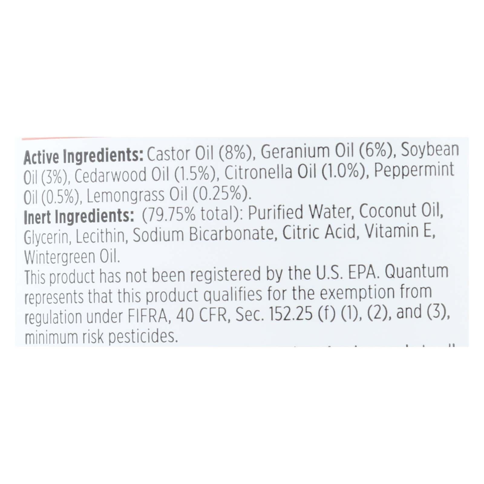 Quantum Research Buzz Away Extreme Spray - 8 oz