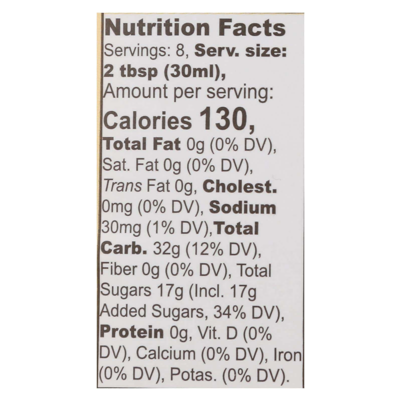 Wholesome Sweeteners Light Corn Syrup - Liquid Sweetener - Case of 6 - 11.2 oz. - Image 2