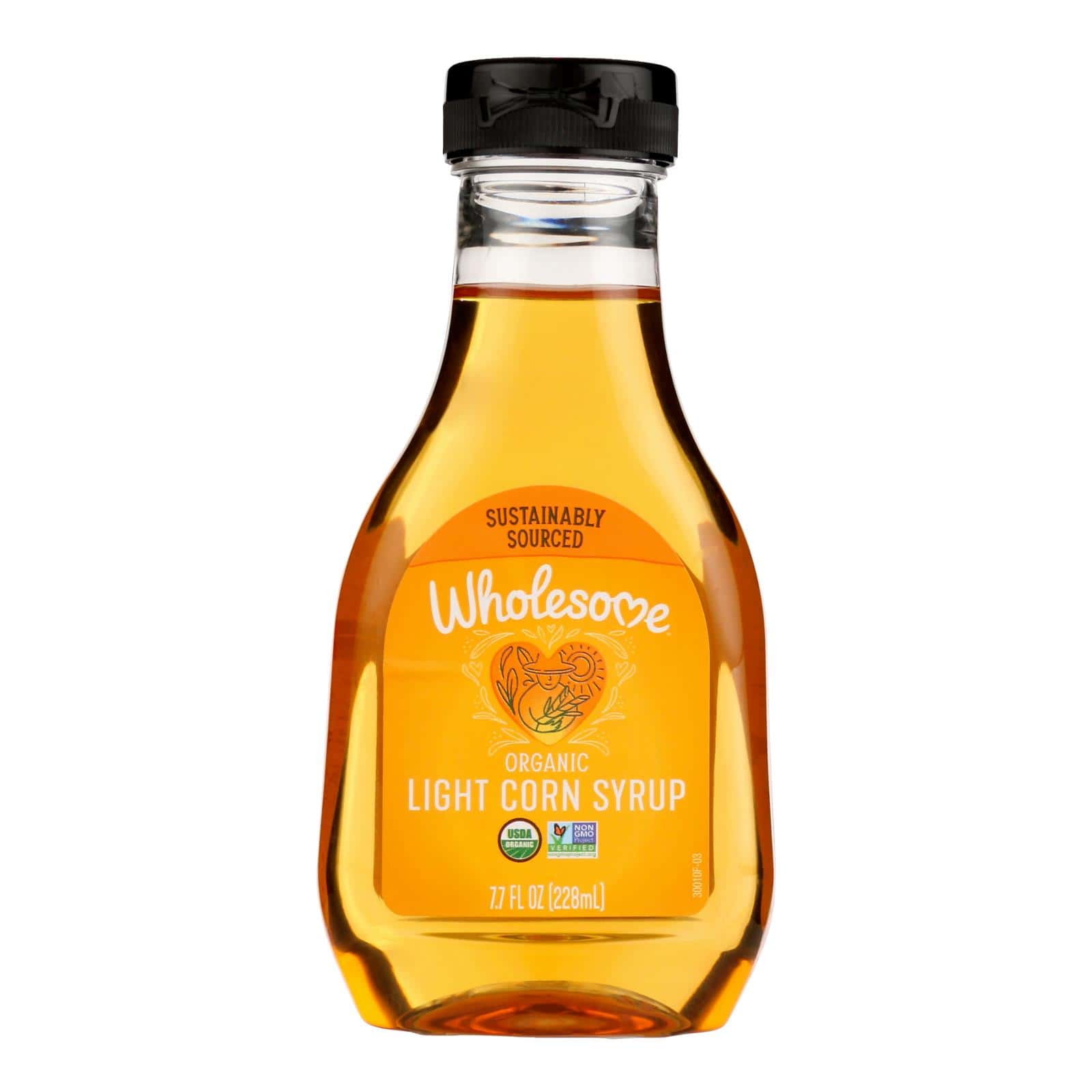 Wholesome Sweeteners Light Corn Syrup - Liquid Sweetener - Case of 6 - 11.2 oz.