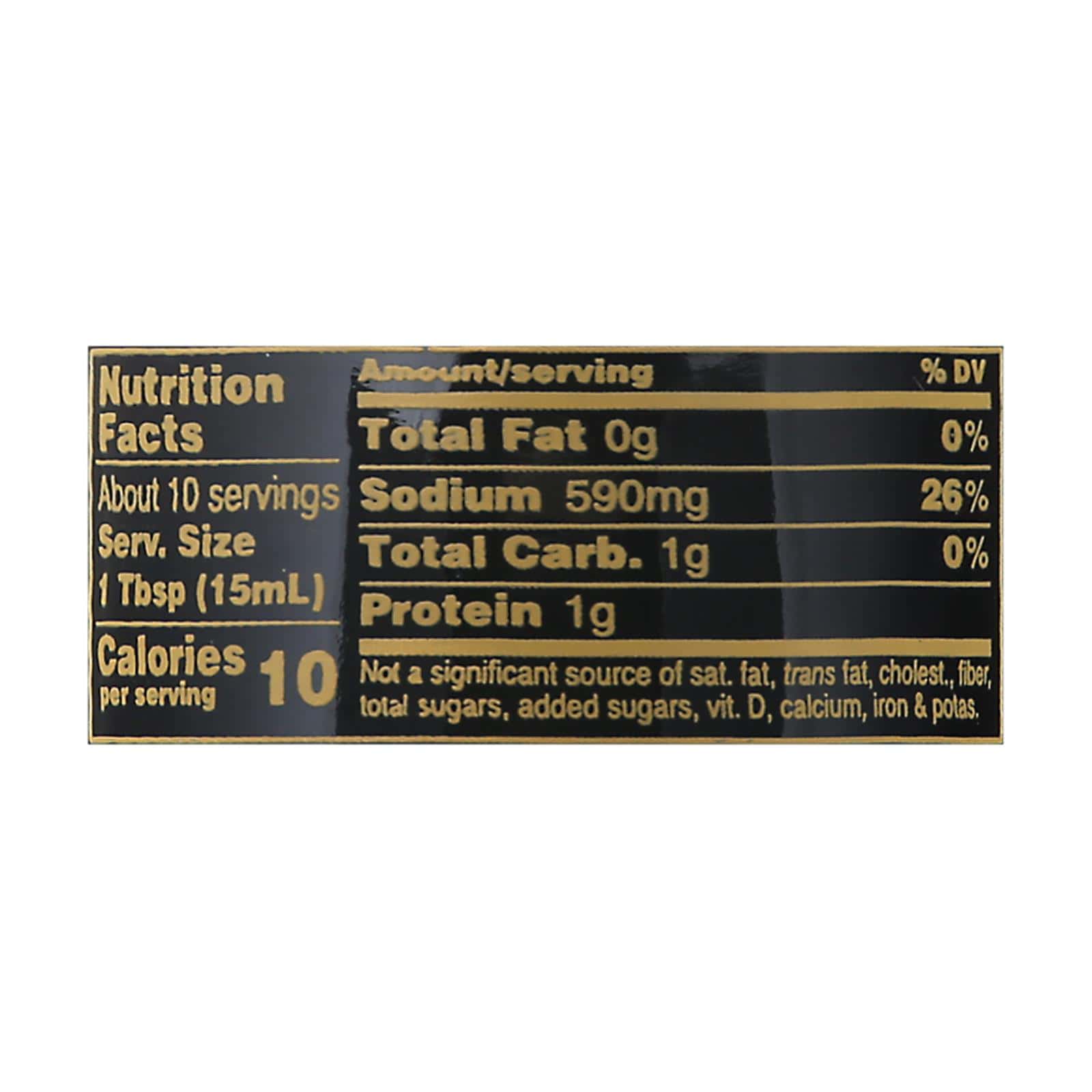 Kikkoman Soy Sauce - Less Sodium - Case of 12 - 5 oz. - Image 2