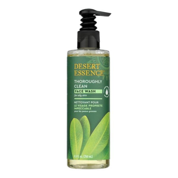 Desert Essence - Thoroughly Clean Face Wash - Original - 8.5 fl oz - Image 2