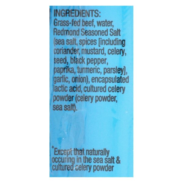 Nick's Sticks Snack Sticks - Beef - Case of 25 - 1.7 oz.