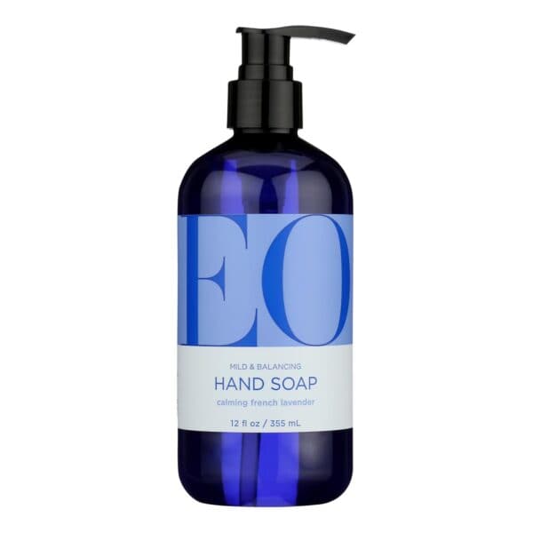 EO Products - Liquid Hand Soap French Lavender - 12 fl oz - Image 2