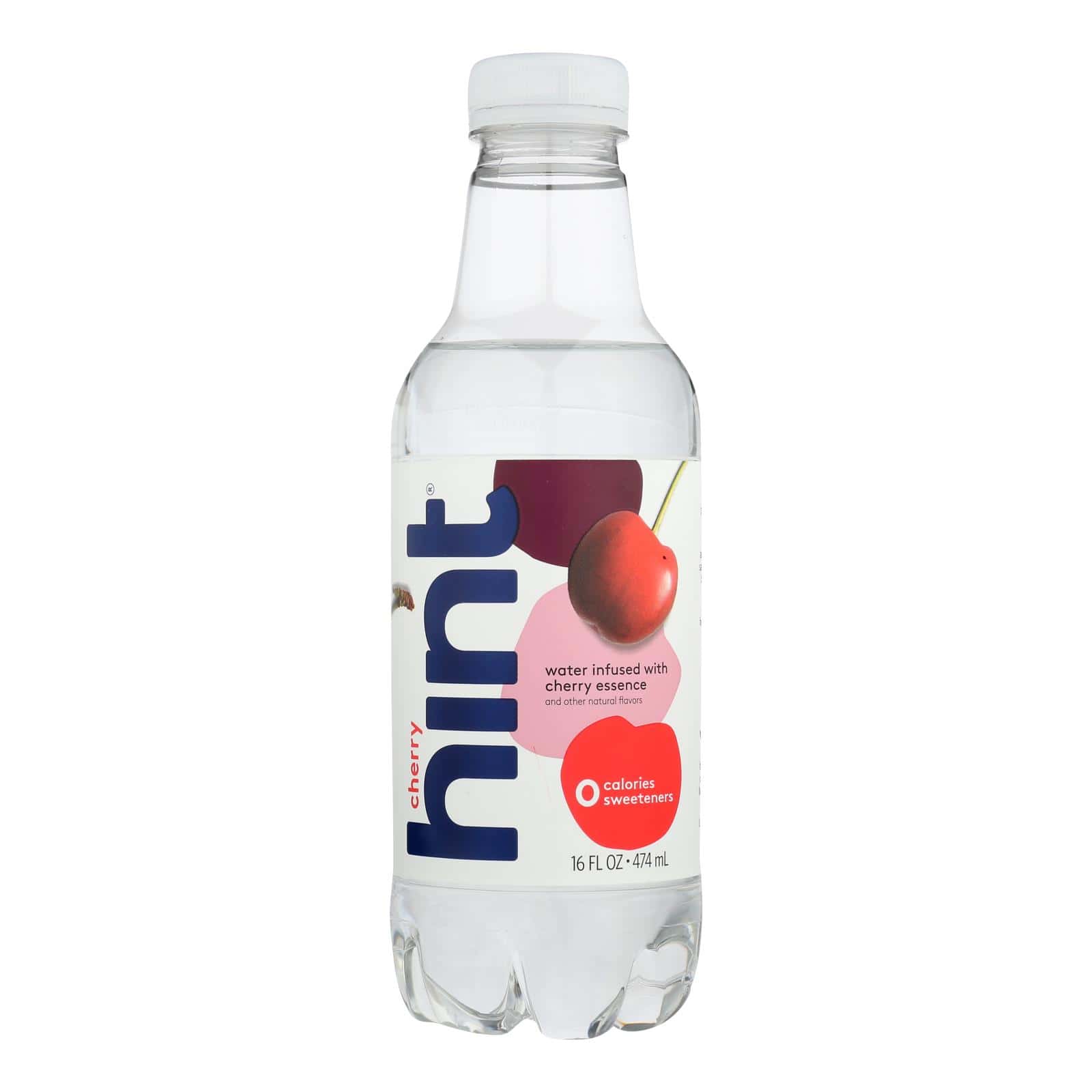 Hint Water - Cherry - Case of 12 - 16 fl oz - Image 2