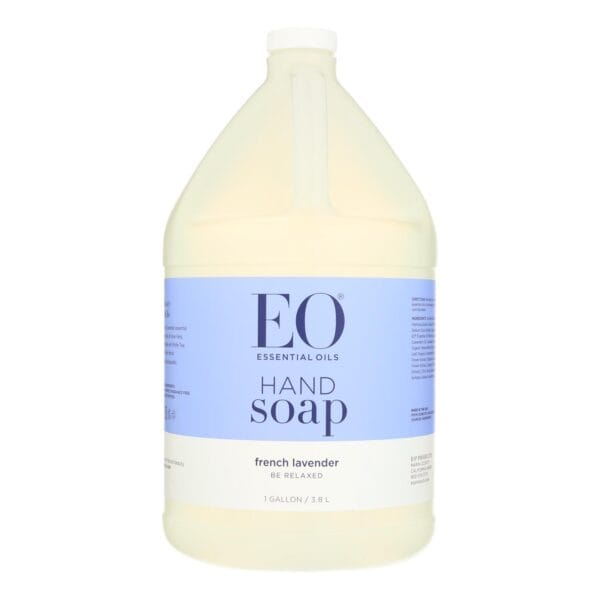 EO Products - Liquid Hand Soap French Lavender - 1 Gallon - Image 2