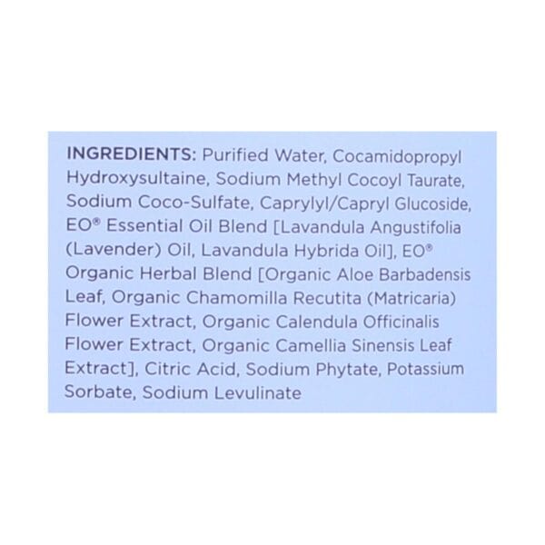 EO Products - Liquid Hand Soap French Lavender - 1 Gallon