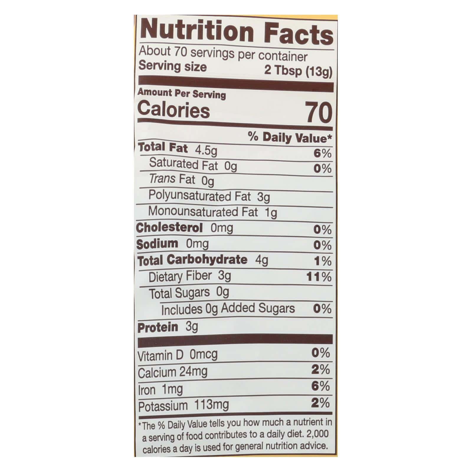 Bob's Red Mill - Organic Flaxseed Meal - Golden - Case of 4 - 32 oz - Image 2