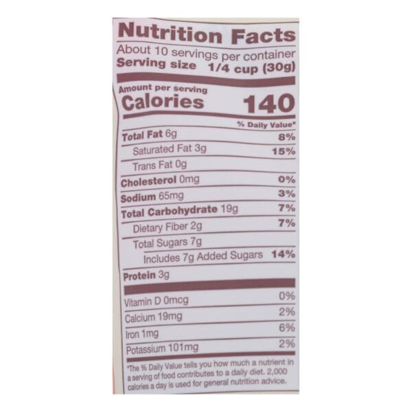 Bob's Red Mill - Granola Cranberry Almond - Case of 6 - 11 OZ