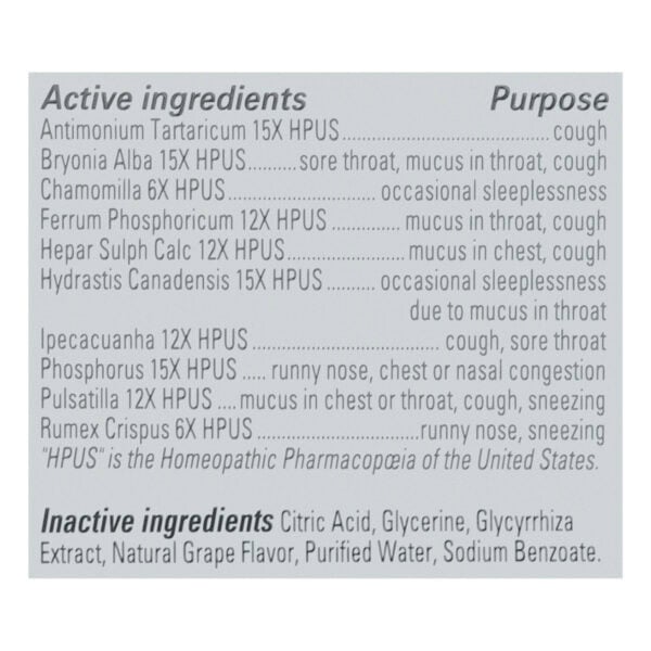 Hyland's - Kids Cough & Mucus Nghtme - 1 Each-4 FZ - Image 2