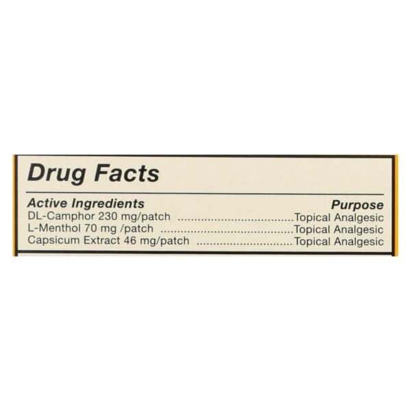 Tiger Balm Pain Relieving Large Patches - Case of 6 - 4 Pack - Image 2