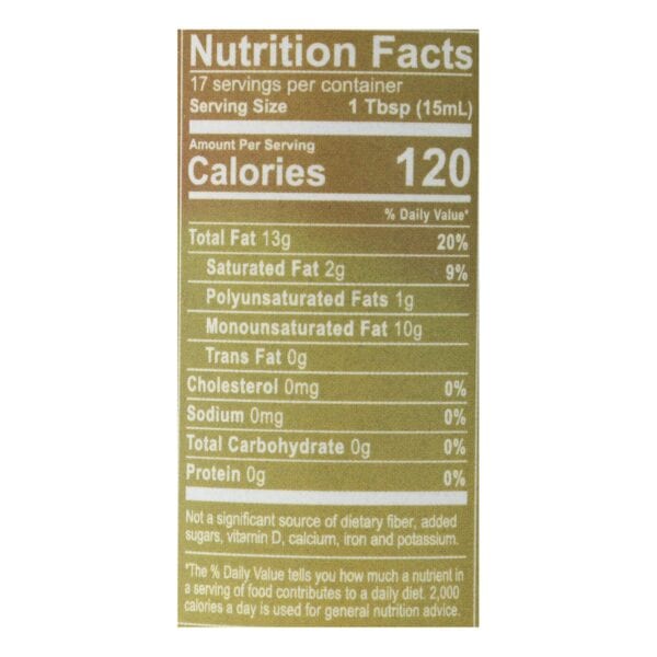 O Olive Oil Meyer Lemon Olive Oil  - Case of 6 - 8.5 OZ - Image 3