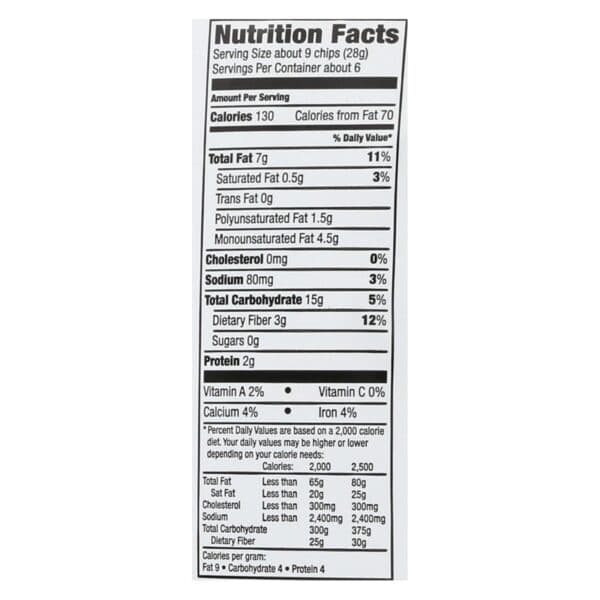 Way Better Snacks Tortilla Chips - Multi - Grain - Case of 12 - 5.5 oz. - Image 2
