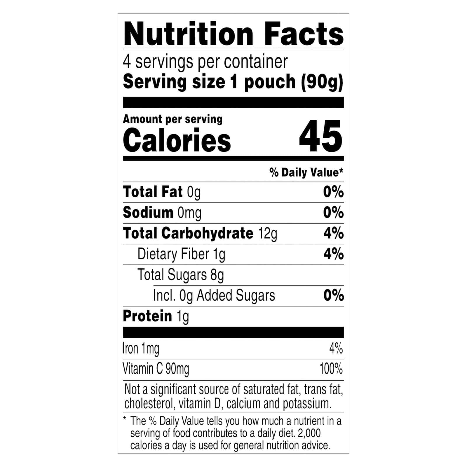 Santa Cruz Organic Apple Sauce - Case of 6 - 3.2 oz. - Image 3