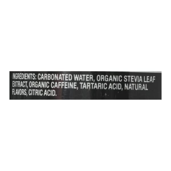 Zevia Zero Calorie Energy Drink - Cola - Case of 12 - 12 fl oz - Image 2