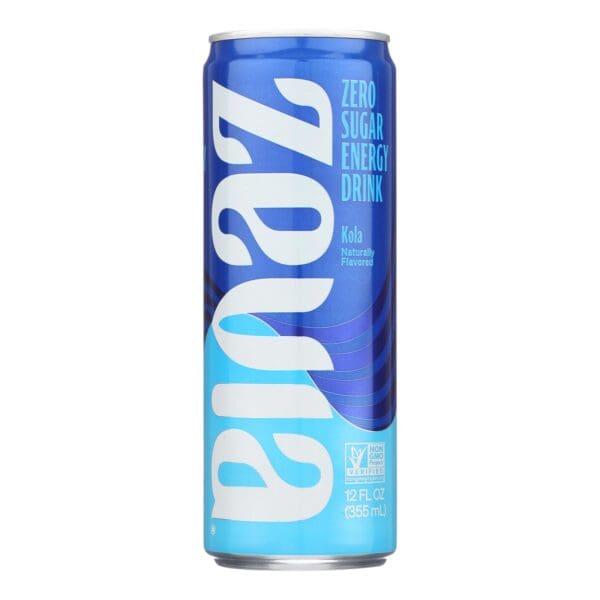 Zevia Zero Calorie Energy Drink - Cola - Case of 12 - 12 fl oz