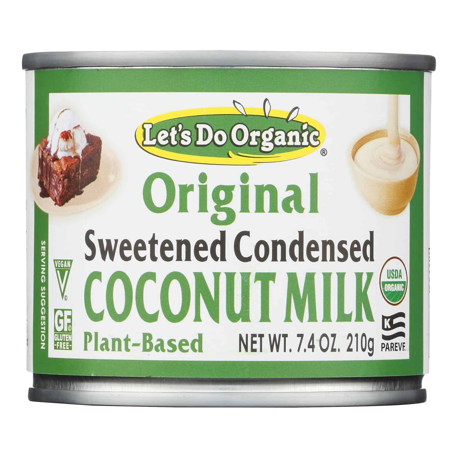Let's Do Organic Organic Coconut Milk - Sweetened Condensed - Case of 6 - 7.4 fl oz - Image 2