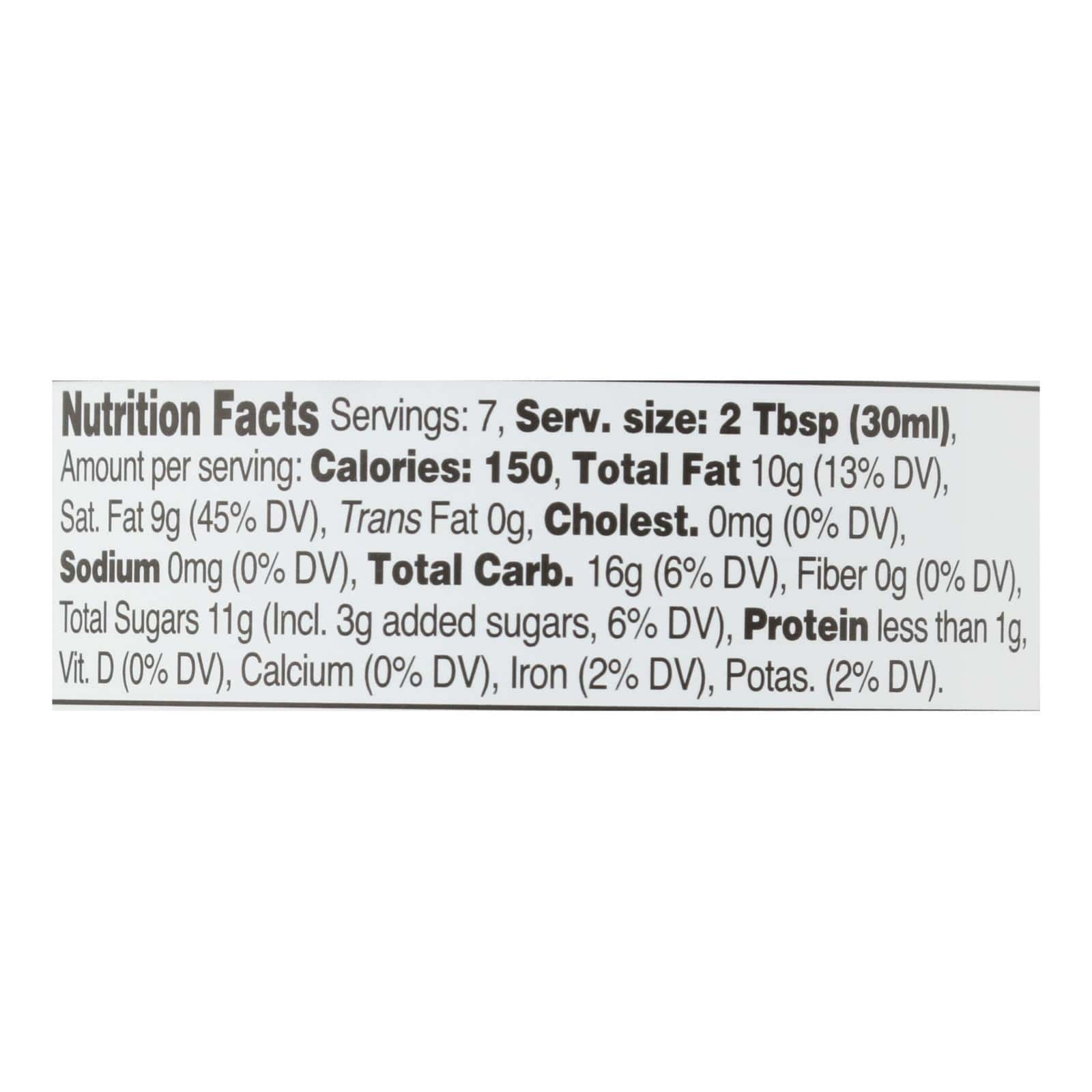 Let's Do Organic Organic Coconut Milk - Sweetened Condensed - Case of 6 - 7.4 fl oz