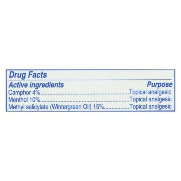 Earth's Care Pain Relieving Ointment - 2.5 oz - Image 2