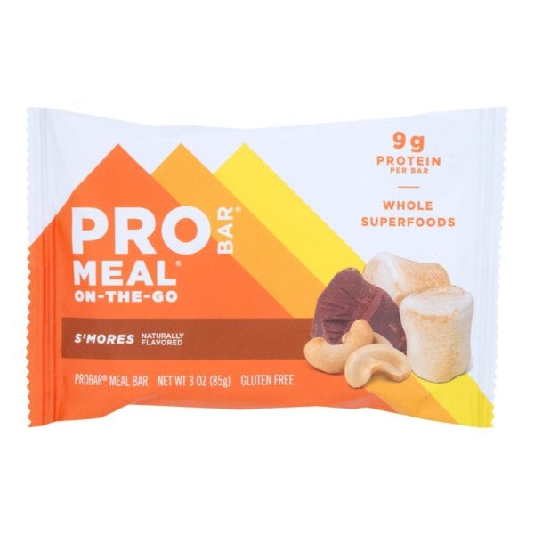 Probar - Meal Bar Organic Smores - Case of 12 - 3 Ounces - Image 2