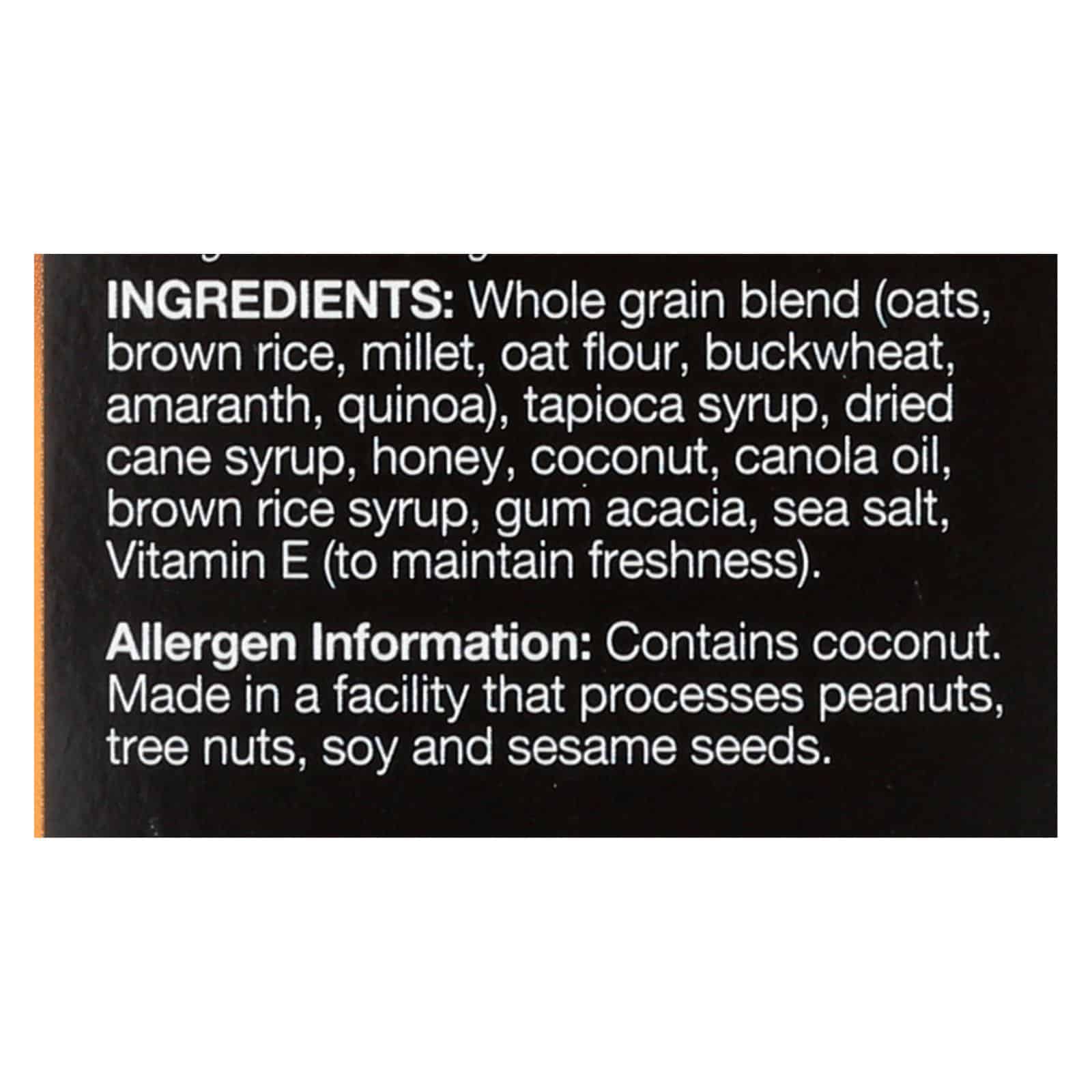 Kind Bar - Granola - Healthy Grains - Oats and Honey with Toasted Coconut - 1.2 oz - 5 Count - Case of 8