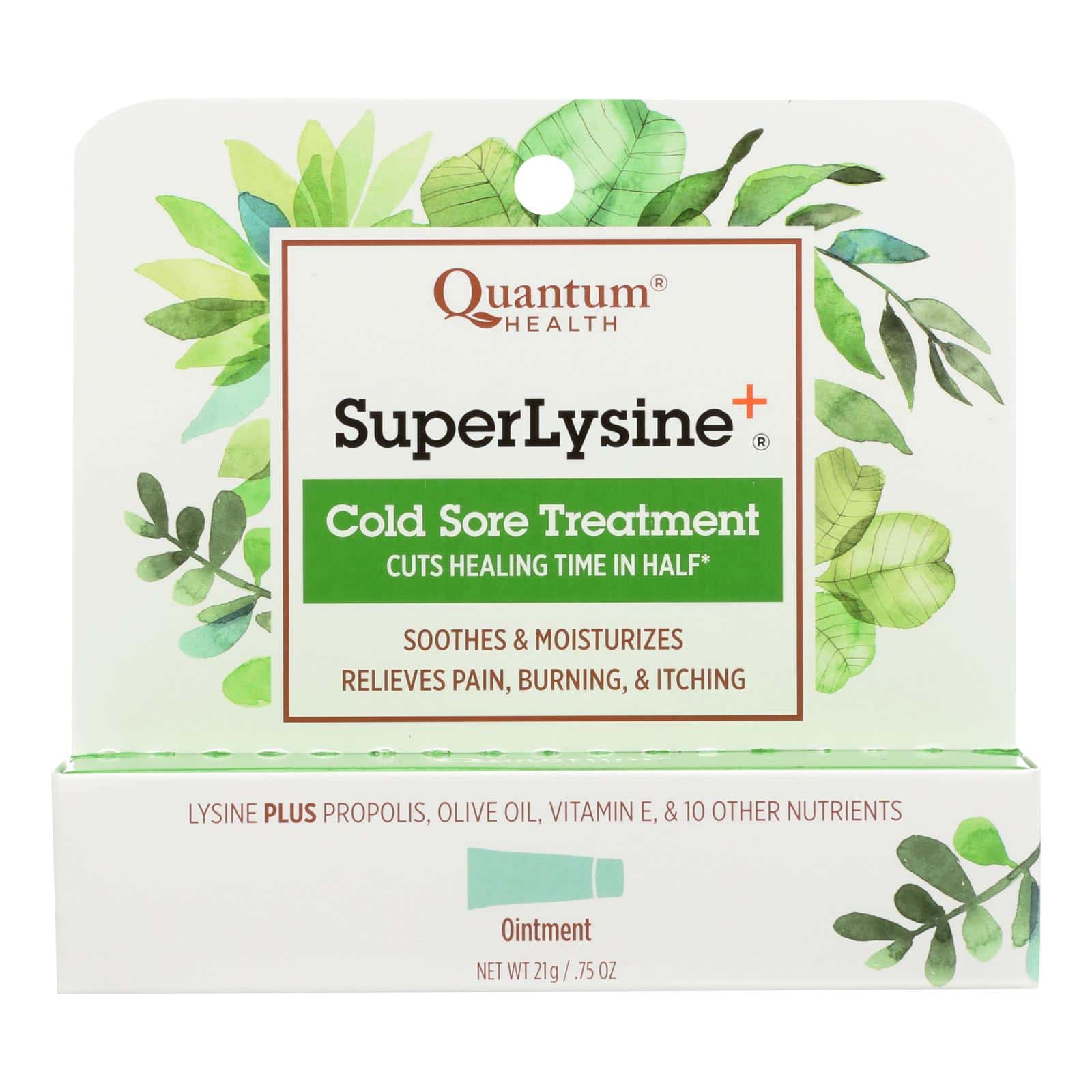 Quantum SuperLysine Plus Cold Sore Treatment - 0.75 oz - Image 2