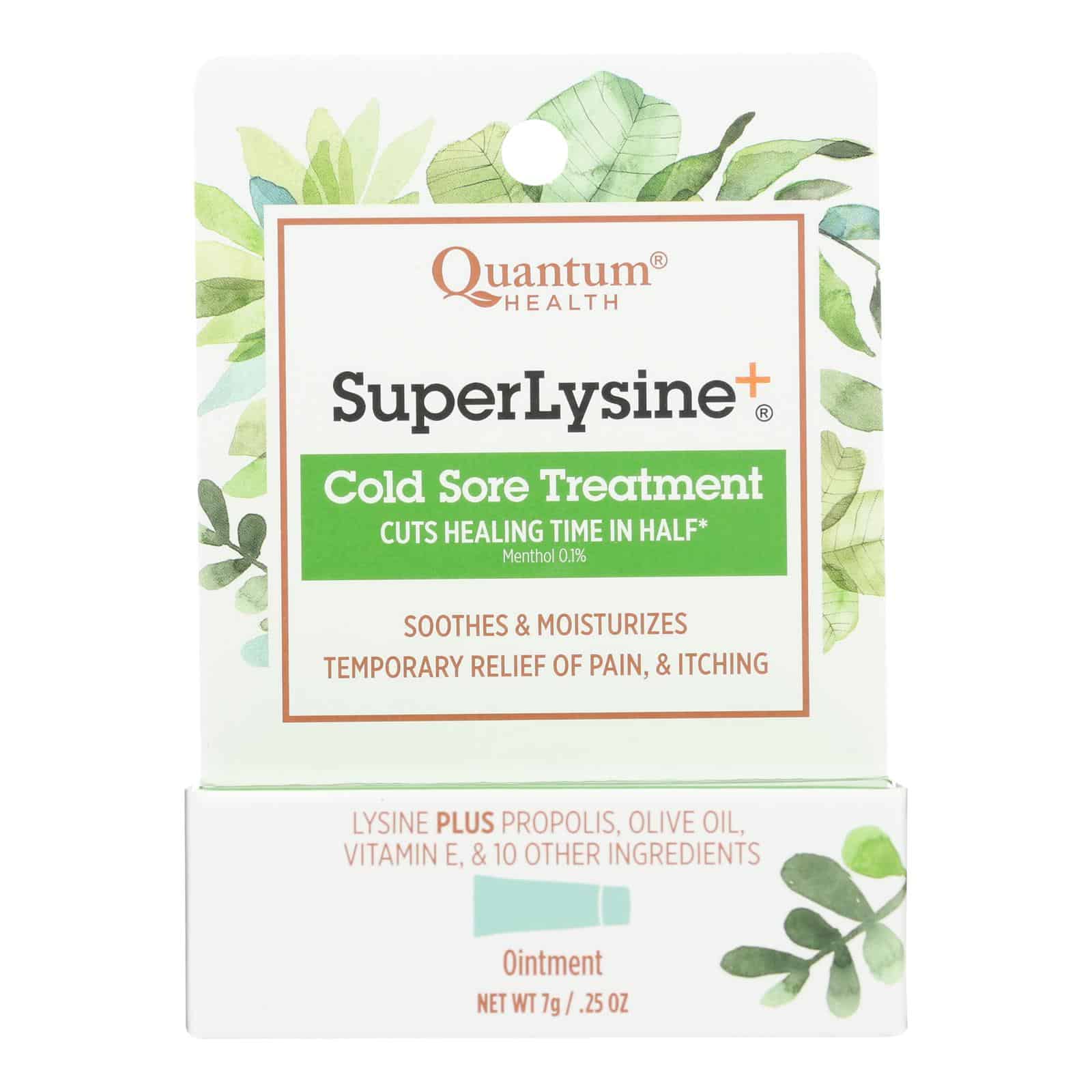 Quantum Super Lysine Plus Cold Sore Treatment - 0.25 oz - Image 2