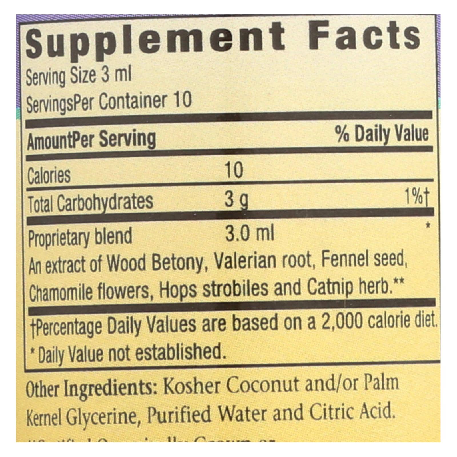 Herbs For Kids Valerian Super Calm - 1 fl oz - Image 3