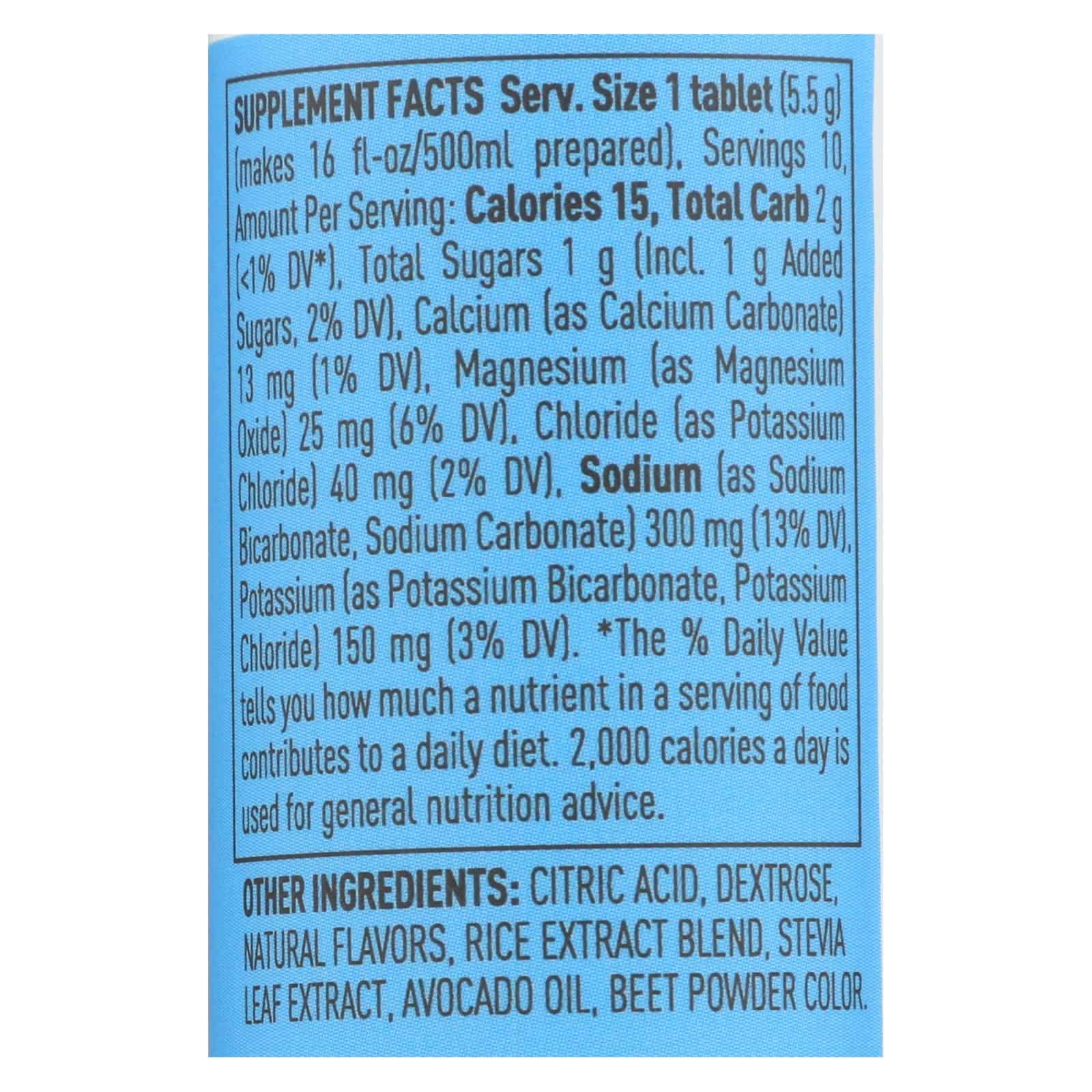 Nuun Hydration Nuun Active - Strawberry Lemonade - Case of 8 - 10 Tablets - Image 3