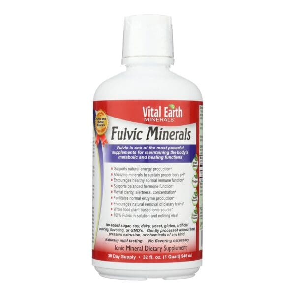 Vital Earth Minerals Fulvic Mineral Complex - 32 fl oz - Image 2