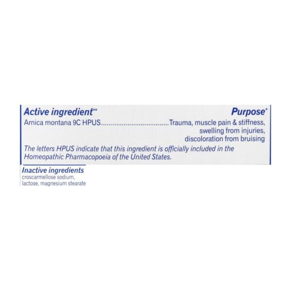 Boiron - Arnicare - 60 Tablets - Image 2