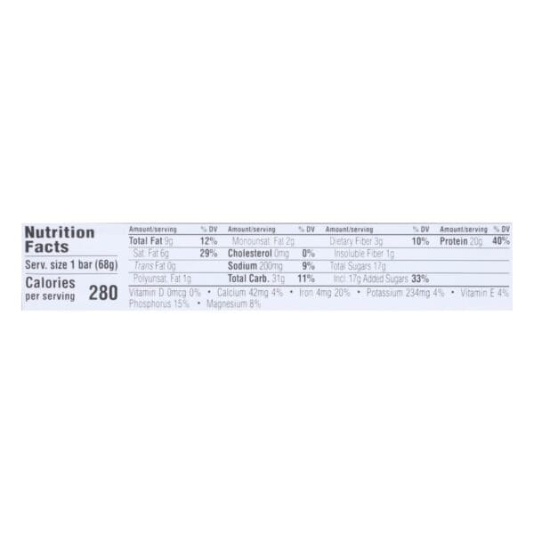 Clif Bar Builder Bar - Chocolate Mint - Case of 12 - 2.4 oz - Image 2