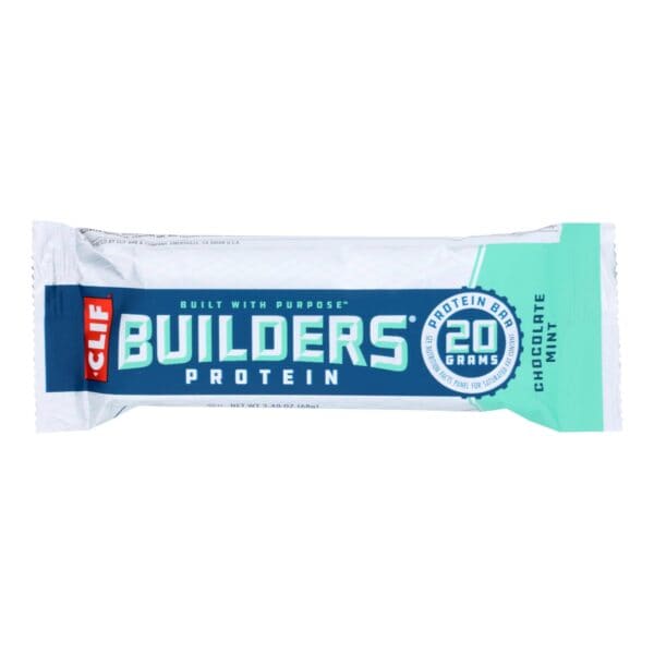 Clif Bar Builder Bar - Chocolate Mint - Case of 12 - 2.4 oz - Image 3