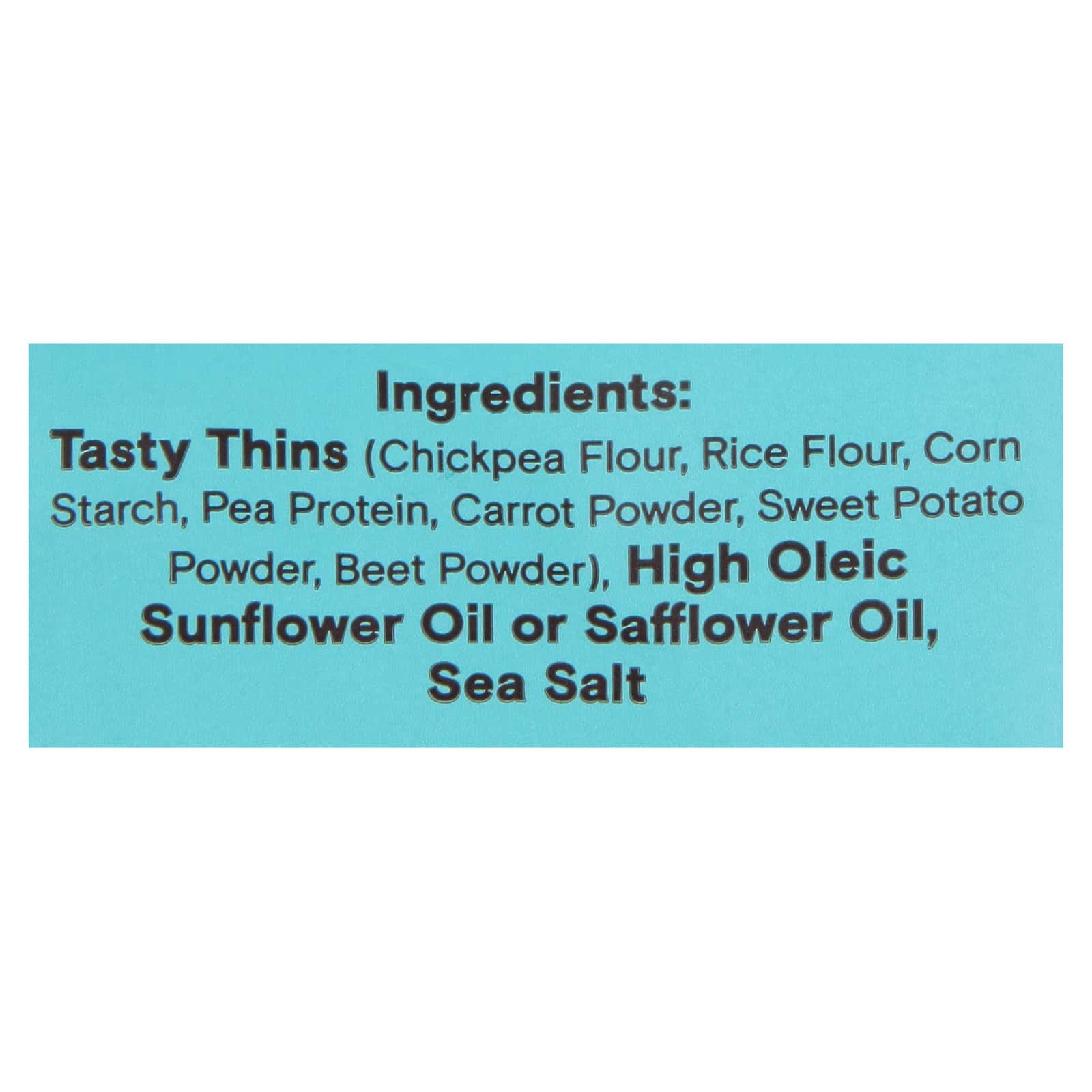 Biena Llc - Tasty Thins Sea Salt - Case of 12-4 OZ