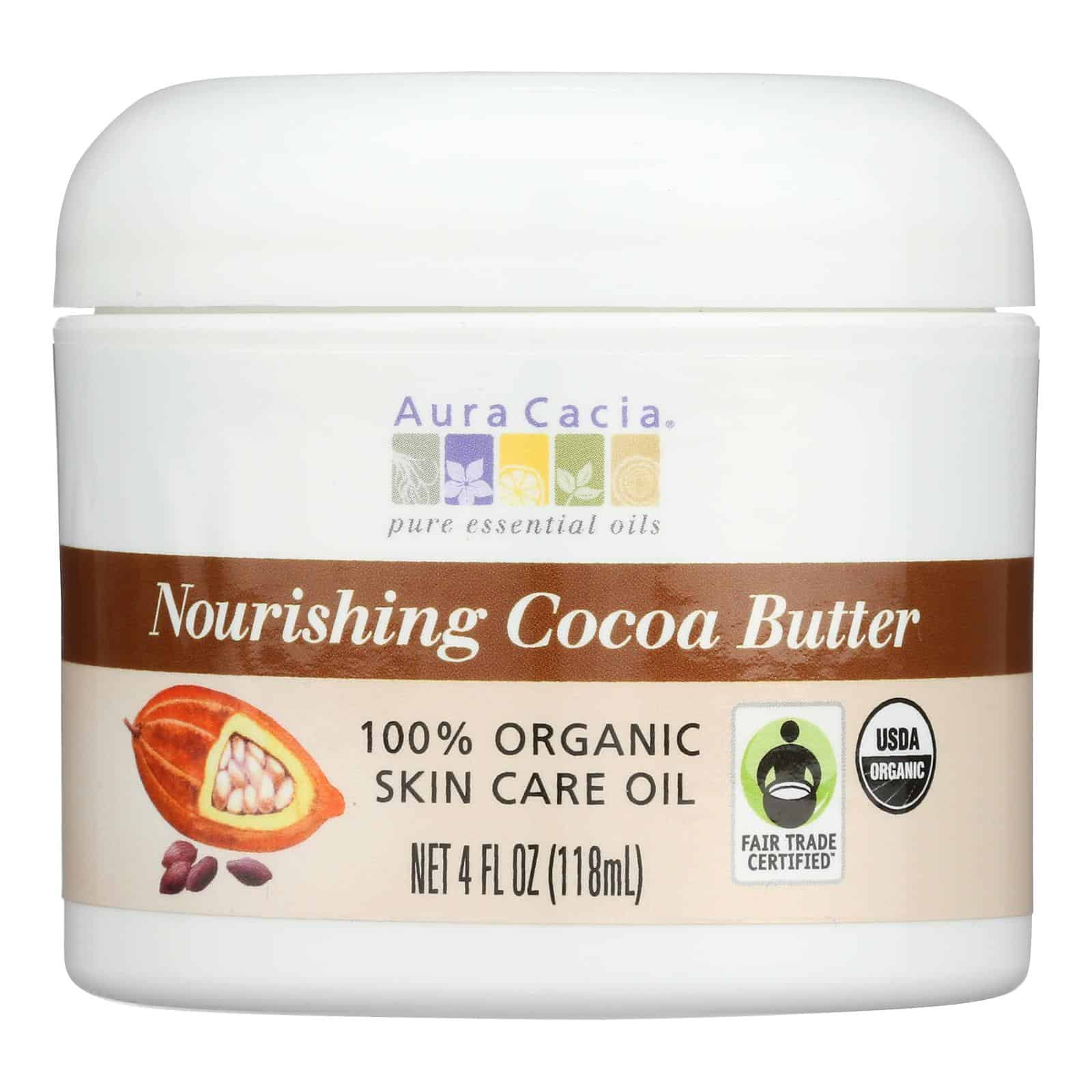 Aura Cacia - Organic Cocoa Butter - 4 oz - Image 2