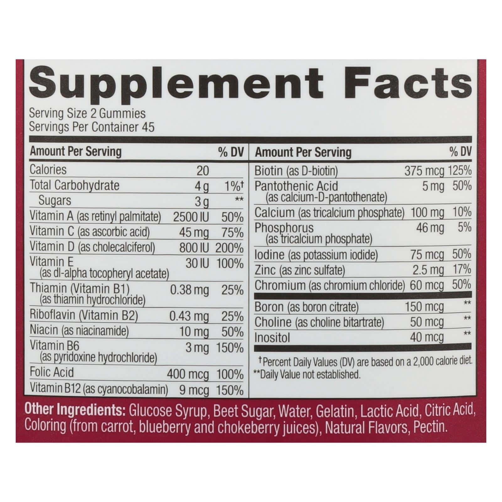 Olly - Vitamins Multi Womens Berry - 1 Each - 90 CT - Image 3