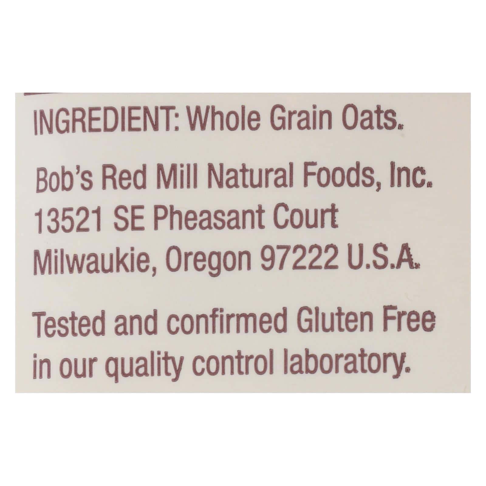 Bob's Red Mill - Old Fashioned Rolled Oats - Gluten Free - Case of 4-32 oz. - Image 3
