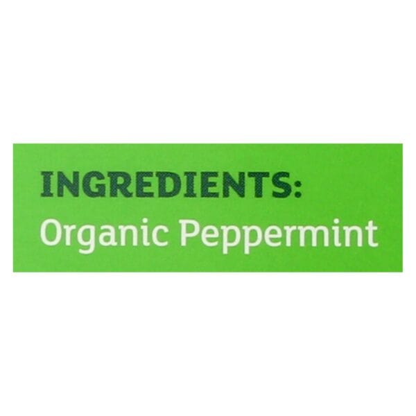 Equal Exchange Organic Peppermint Tea - Peppermint Tea - Case of 6 - 20 Bags - Image 2