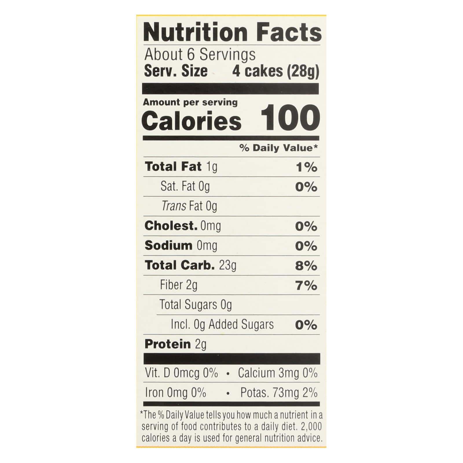 Lundberg Family Farms - Rice Ck Brn Sugar Free Thn Stk - Case of 6-6 OZ - Image 2