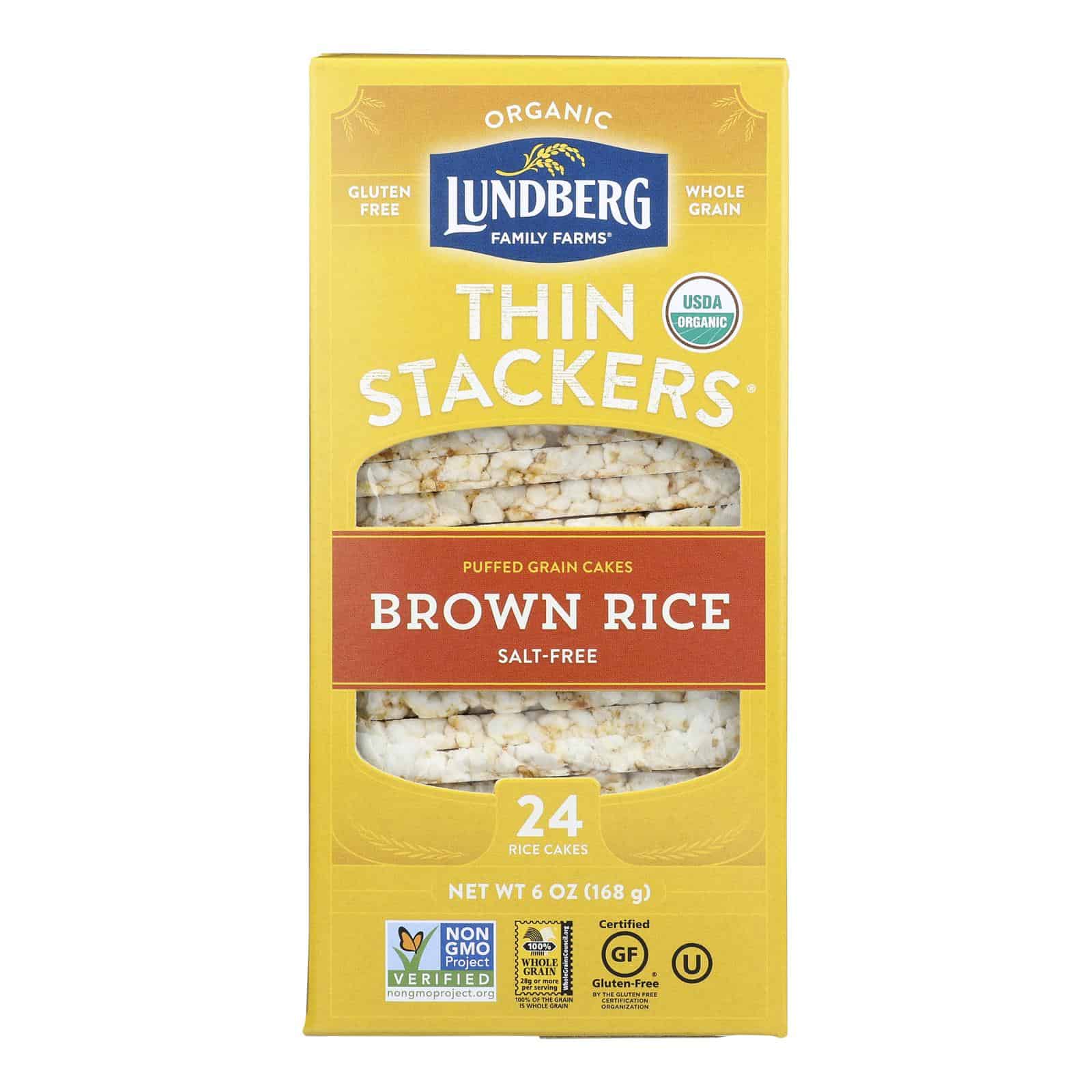 Lundberg Family Farms - Rice Ck Brn Sugar Free Thn Stk - Case of 6-6 OZ - Image 3