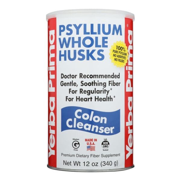Yerba Prima Psyllium Whole Husks - 12 oz - Image 2