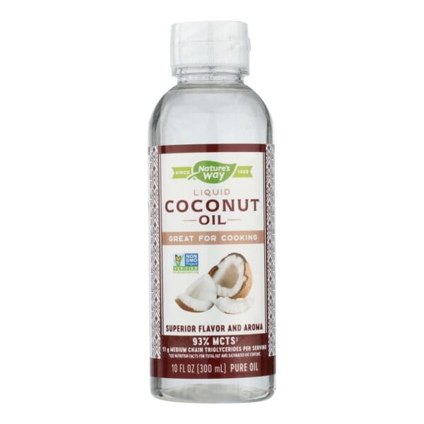 Nature's Way - Liquid Coconut Oil - 10 oz - Image 2