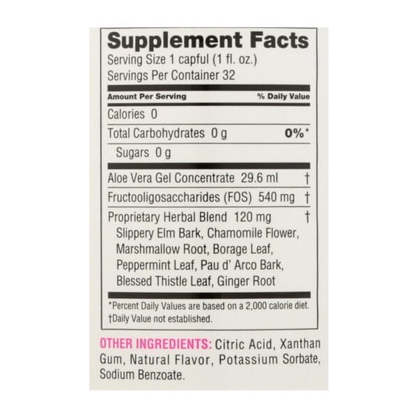 Lily of the Desert - Aloe Vera 80 Stomach Formula - 32 fl oz - Image 3
